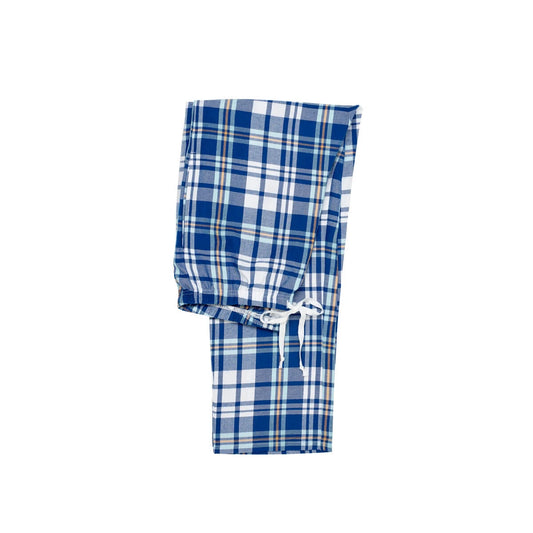 Build-A-Bear Pajama Shop™ Blue Plaid Pants - Adult - US 7427